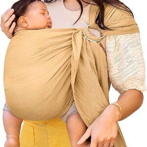 Moby Baby Ring Sling Saffron